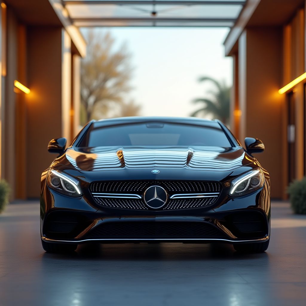 LuxCar Rental araç teslim seremonisi